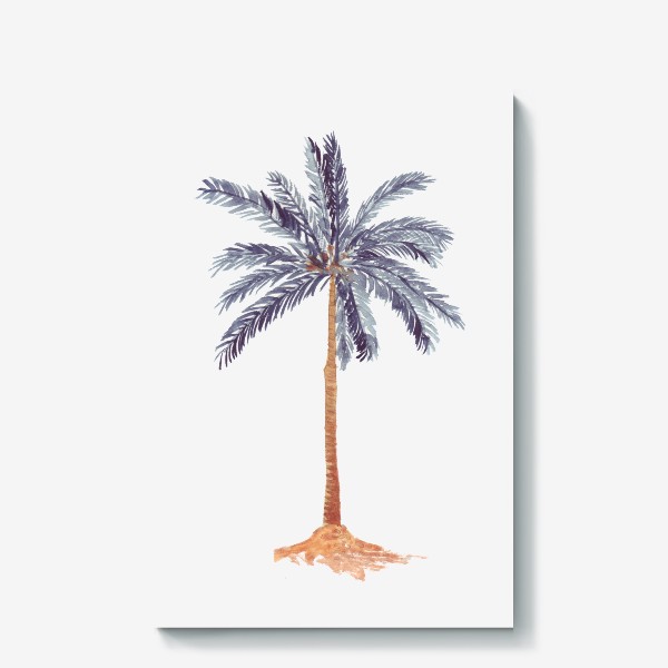 Холст «Пальма на острове»