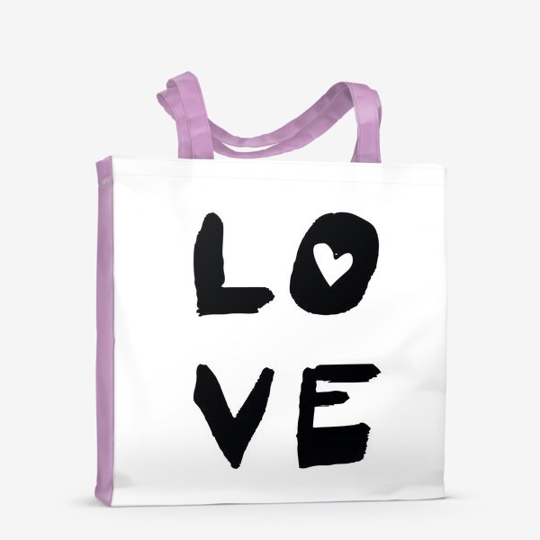 Сумка-шоппер «Надпись Love »