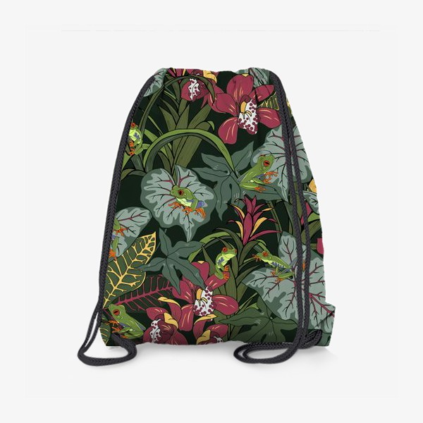 Рюкзак «тропические лягушки»