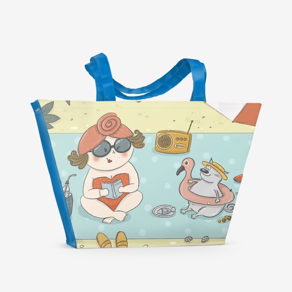 Пляжная сумка «Пляжные истории»