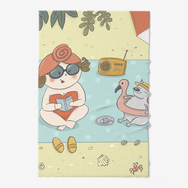 Полотенце «Пляжные истории»