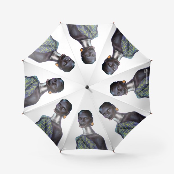 Зонт «Темнокожая девушка»