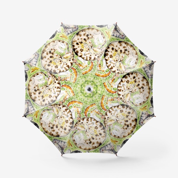 Зонт «Коты на траве 90»