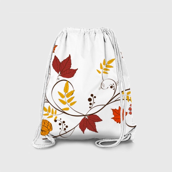Рюкзак «Осенние листья. Ветка»
