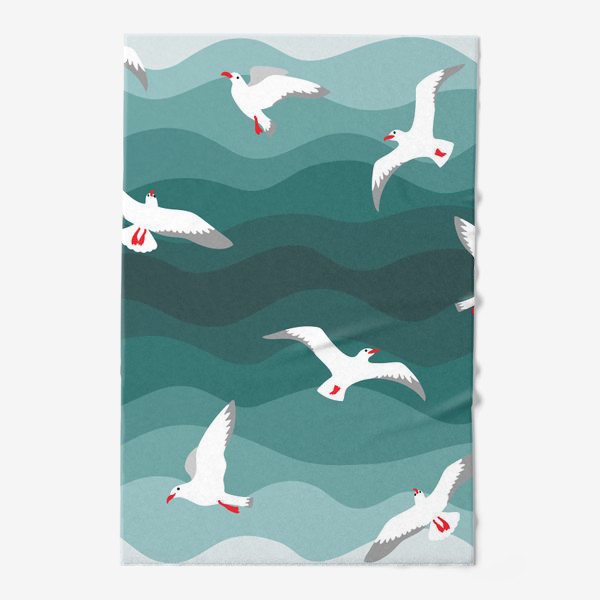 Полотенце «Чайки над морем»