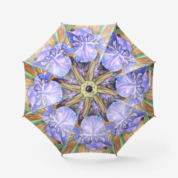 Зонт «ирис ржавый»