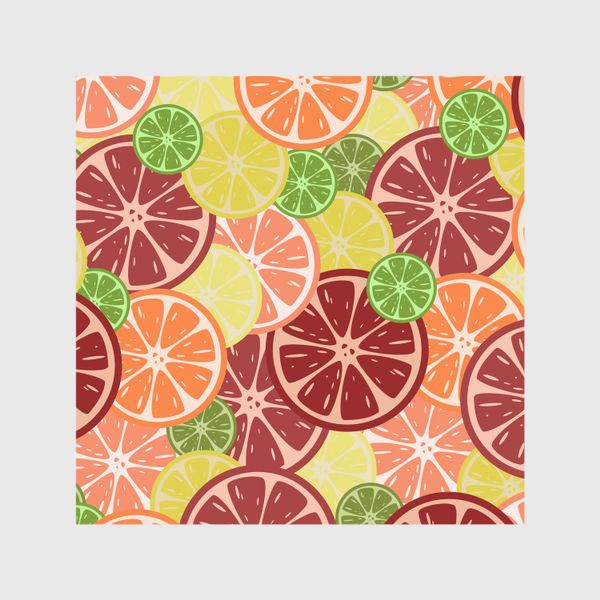 Шторы «Citrus pattern»