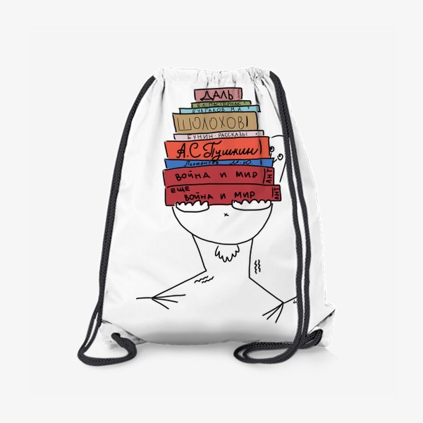 Рюкзак «Школьная пора. Птиц с грузом знаний. Школьная литература »