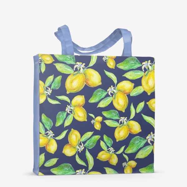 Сумка-шоппер «лимонное настроение»