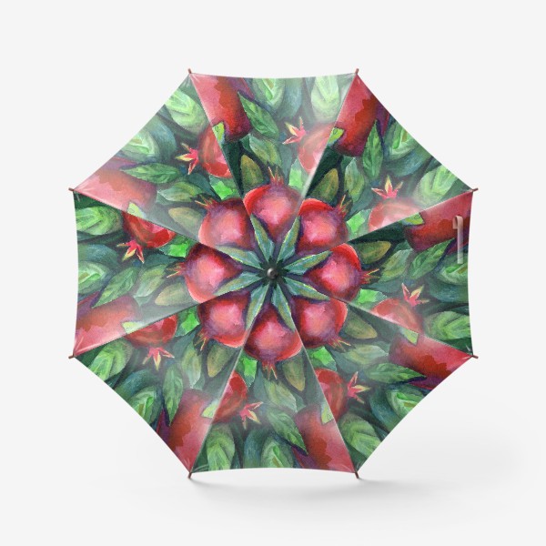 Зонт «Красный гранат»
