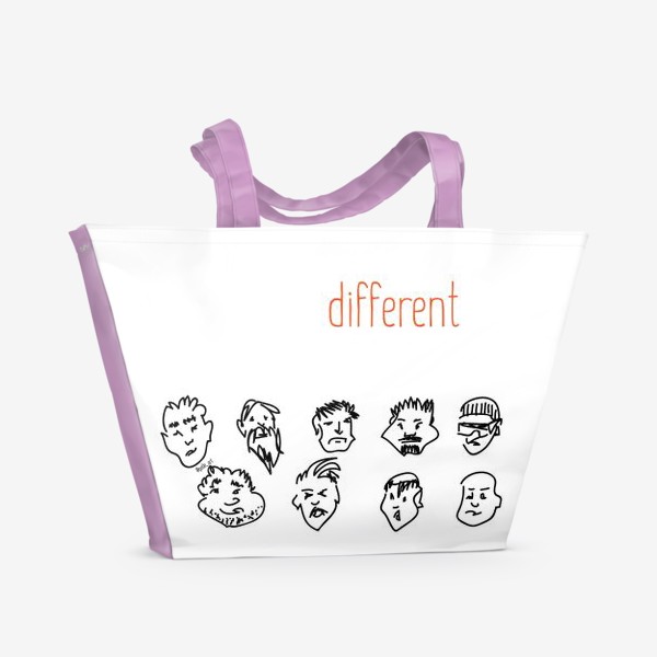 Пляжная сумка «Different | Мужчины»