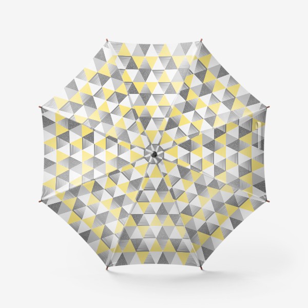 Зонт «треугольники узор»