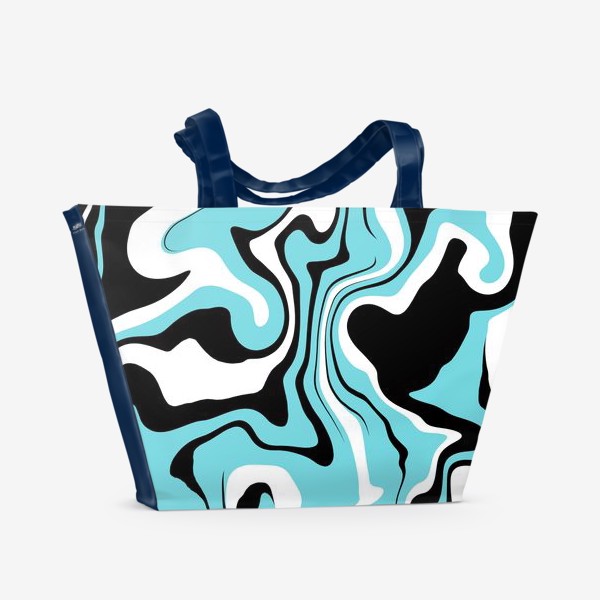 Пляжная сумка &laquo;Волны голубые&raquo;