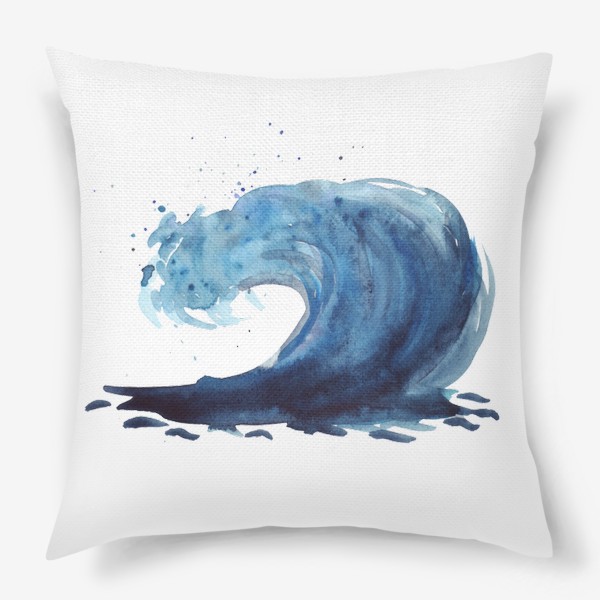 Подушка «Морская волна. Море»
