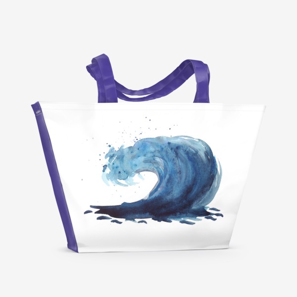 Пляжная сумка «Морская волна. Море»
