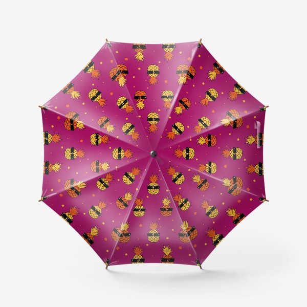 Зонт «Ананас фиолетовый»