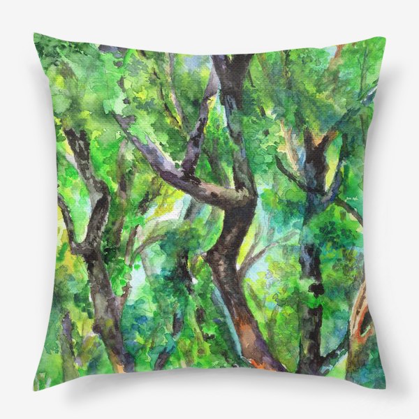 Подушка «лес»