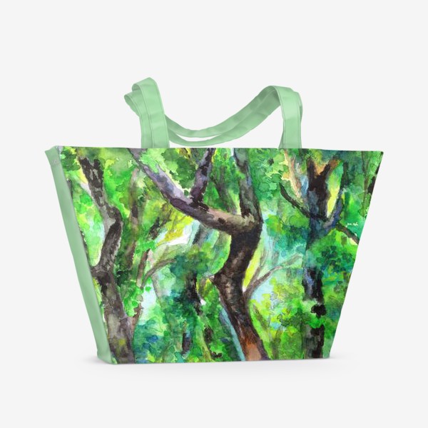 Пляжная сумка «лес»