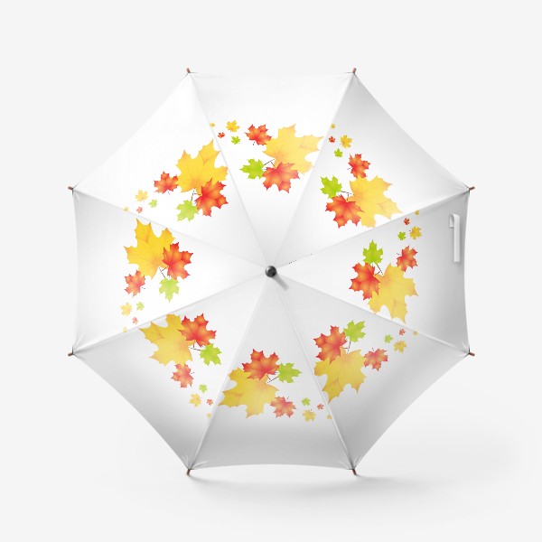 Зонт «Кленовые листья»