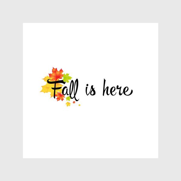 Шторы «Fall is here (осень здесь)»