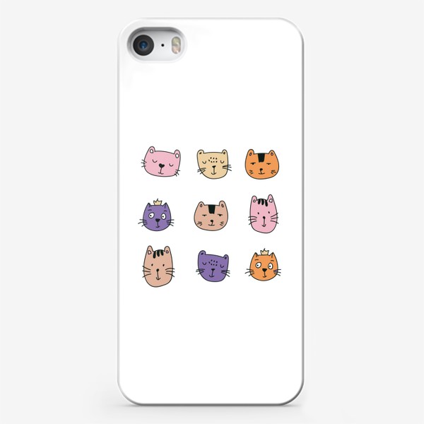 Чехол iPhone «Котики»