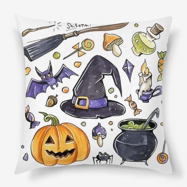 Подушка «Принт Хеллоуин»