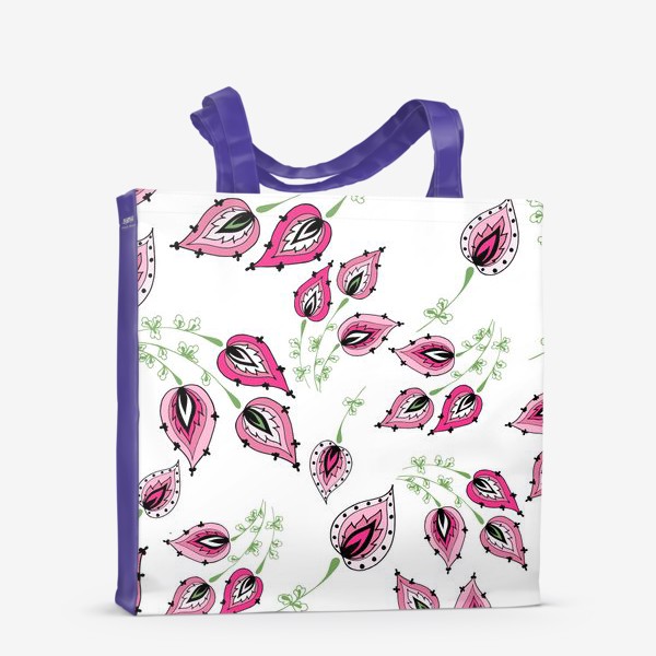 Сумка-шоппер «Pink doodle»