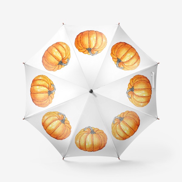 Зонт «Оранжевая тыква»