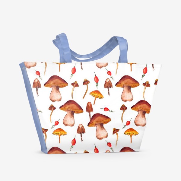 Пляжная сумка «грибы»