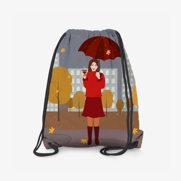 Рюкзак «Девушка под зонтом»