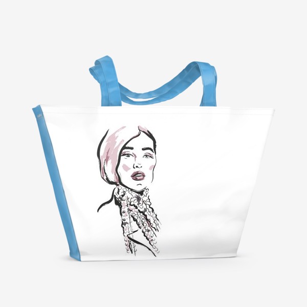 Пляжная сумка «Fashion | Девушка 2»