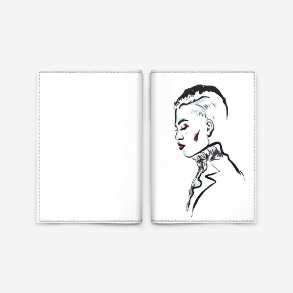Обложка для паспорта «Fashion | Девушка 1»