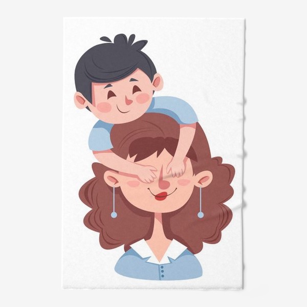Полотенце «Мама и сын»