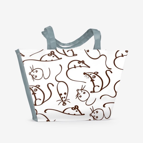 Пляжная сумка «мышки»