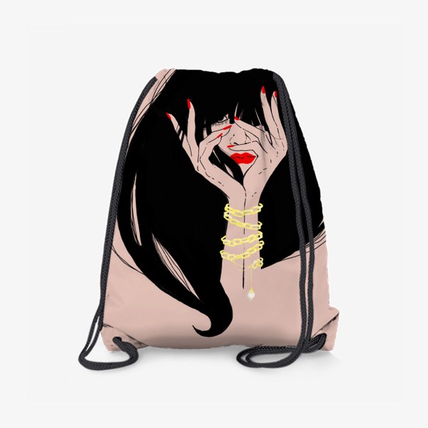Рюкзак «Девушка с цепочкой»