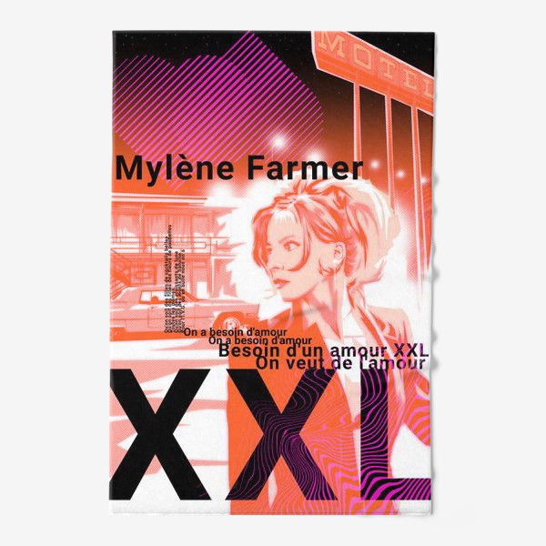 Полотенце «Mylene Farmer»