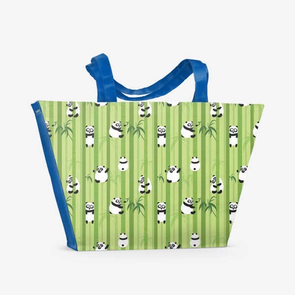 Пляжная сумка «Панды»