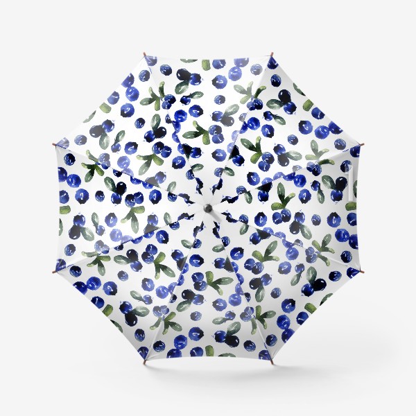 Зонт «Ягоды голубики»