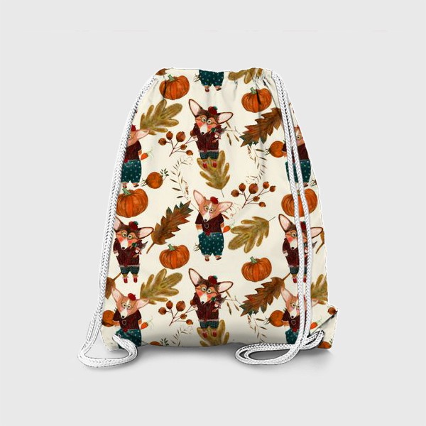 Рюкзак «Осенний корги»