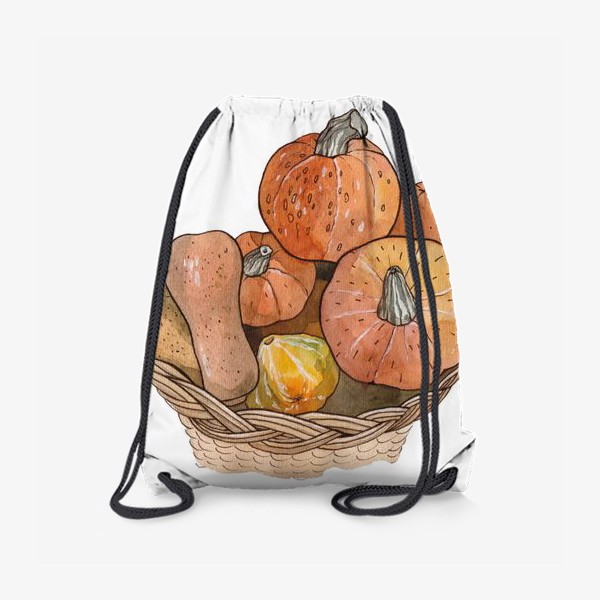 Рюкзак «Оранжевые тыквы»