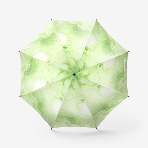 Зонт &laquo;Акварель абстракция зеленое пятно. &raquo;