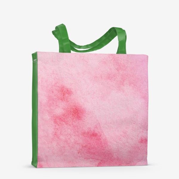 Сумка-шоппер «Акварель абстракция розовое пятно. »