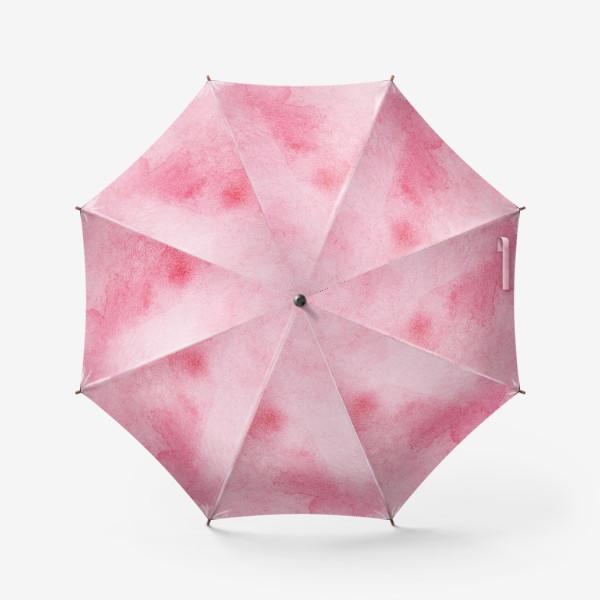 Зонт &laquo;Акварель абстракция розовое пятно. &raquo;