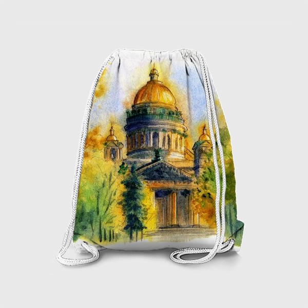 Рюкзак «Осенний Исаакиевский собор, Санкт-Петербург»
