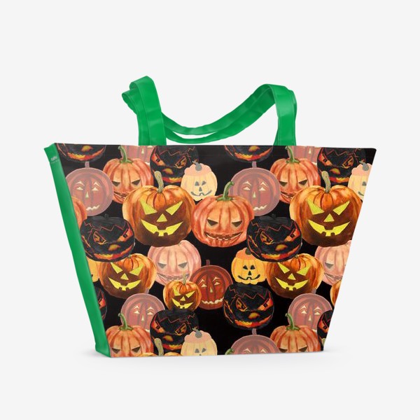 Пляжная сумка «Темный Хеллоуин»