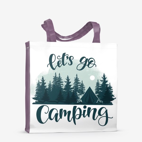 Сумка-шоппер «Let's go Camping»