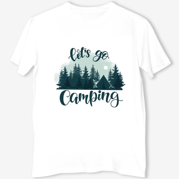 Футболка «Let's go Camping»