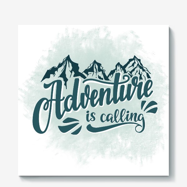 Холст «Adventure is calling»