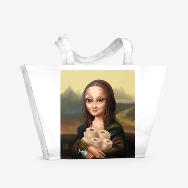 Пляжная сумка «Мона Лиза 2020»