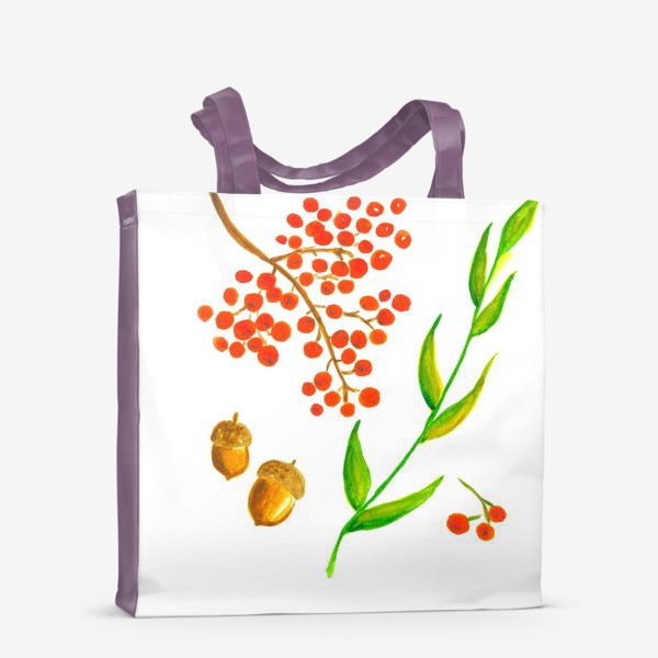 Сумка-шоппер «Осенняя ботаника»